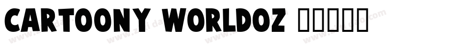 Cartoony Worldoz字体转换